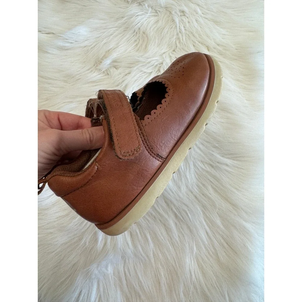 Stride Rite brown leather Mary Jane shoes‎ size 10